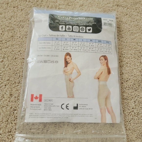 New ClearPoint Medical Waistband Above Knee #440 - Picture 4 of 9